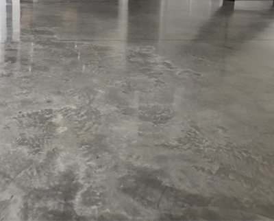 nil exposure polished concrete flooring