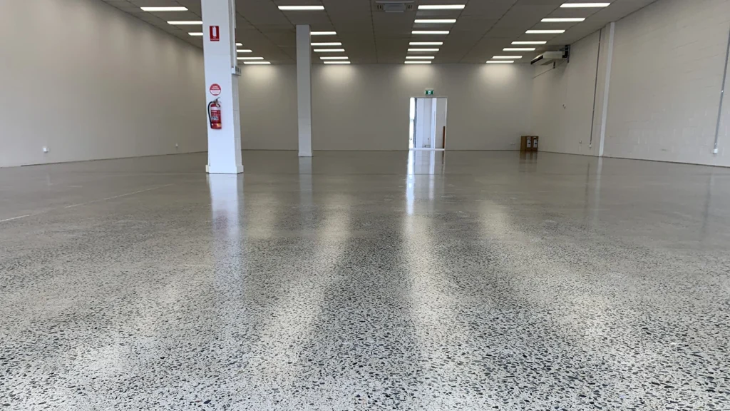 photo of epoxy flooring for customer in Brisbane, QLD